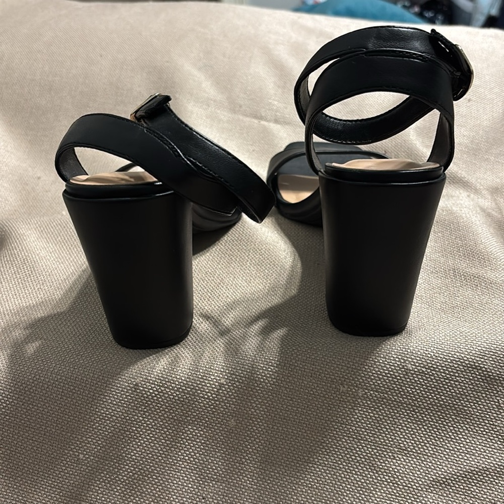 A New Day Ankle Strap Block Heels - Picture 7 of 9